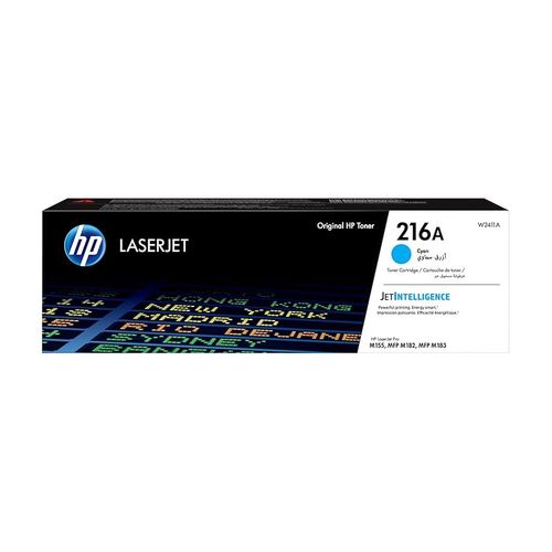 Cartouche De Toner Laser HP 216A - W2411A - 1050 Pages - Bleu