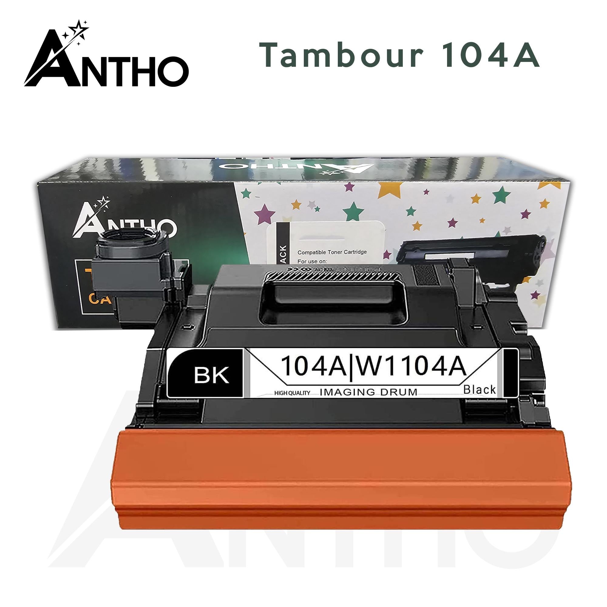 Tambour Compatible HP 104A - Neverstop - W1104A - Ant