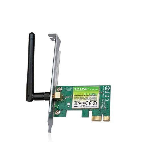 Adaptateur Carte Wifi - PCI - Express - 150 Mbps - TL-WN781ND - Noir Et Vert - Garantie 3 Mois
