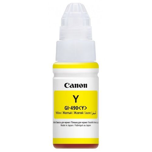 Cartouche D'encre Canon GI-490 Yellow Bottle - 7000 Pages