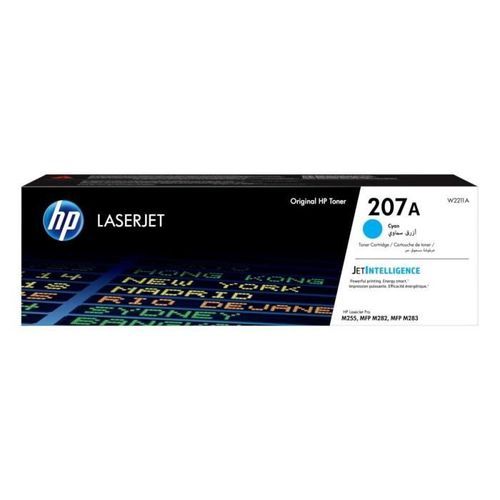 Cartouche De Toner Laser HP 207A - W2211A - 1250 Pages - Cyan