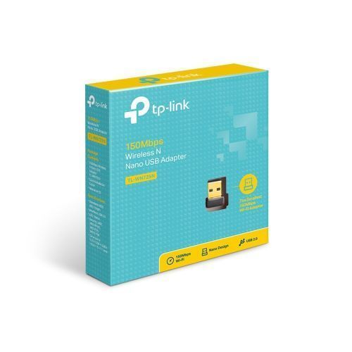 TP-Link Clé Wifi - TP-LINK - Adaptateur USB Nano - Sans Fil - TL-WN725N - Noir