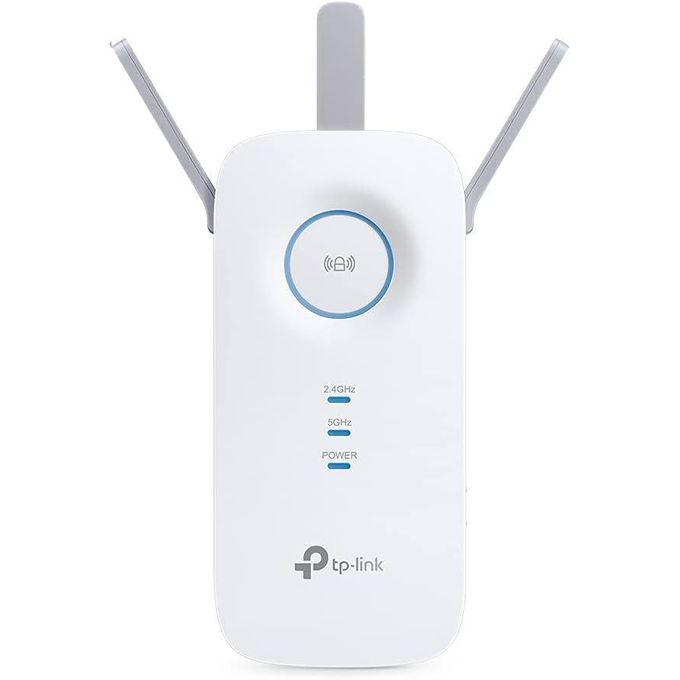 TP-Link Répéteur WiFi Mesh (RE550), Amplificateur WiFi AC1900, repeteur WiFi Puissant Couvre Jusqu’à 150m², WiFi Extender avec Port gigabit, Compatible avec Toutes Les Box Internet