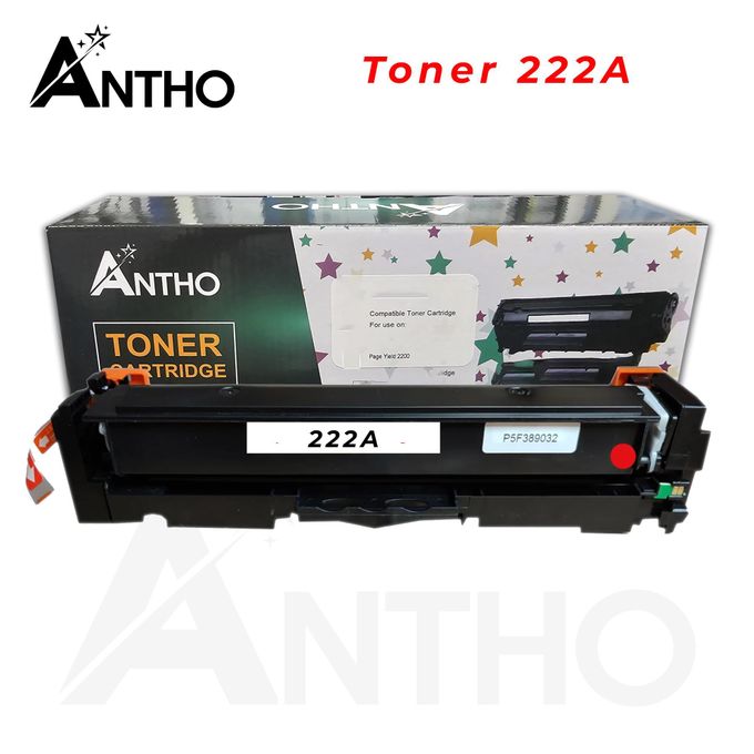 ANTHO Toner compatible 222A - W2223A Rouge Magenta - Pour HP 3303FDW - 3303SDW - 3303FDN - 3303SDN