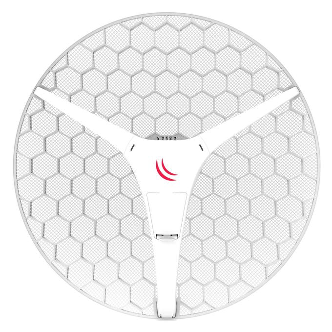 MikroTik MikroTi k - LHG 5 ax – Antenne Routeur Wi-Fi 6 5 GHz Longue Portée – 24.5 dBi – Gigabit – LHG-5axD