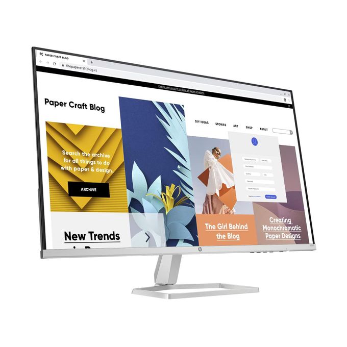Hp Écran Full HD 32 pouces Série 5 - 532sf - 32" - 100Hz - 1920 x 1080 - HDMI - VGA - 7MS - Inclinaison