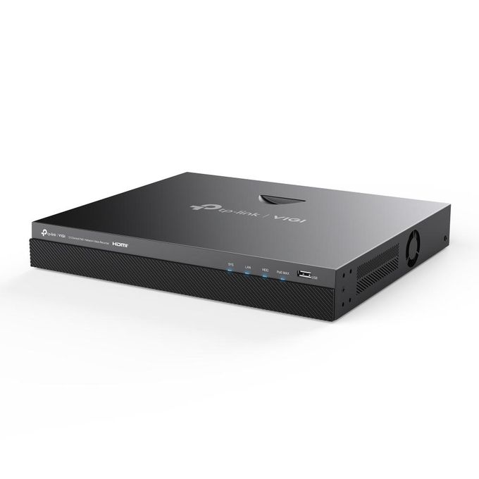 TP-Link NVR Enregistreur vidéo réseau PoE+ VIGI 16 canaux - NVR2016H-16MP - TPlink - Onvif - 4K - Ultra HD - POE