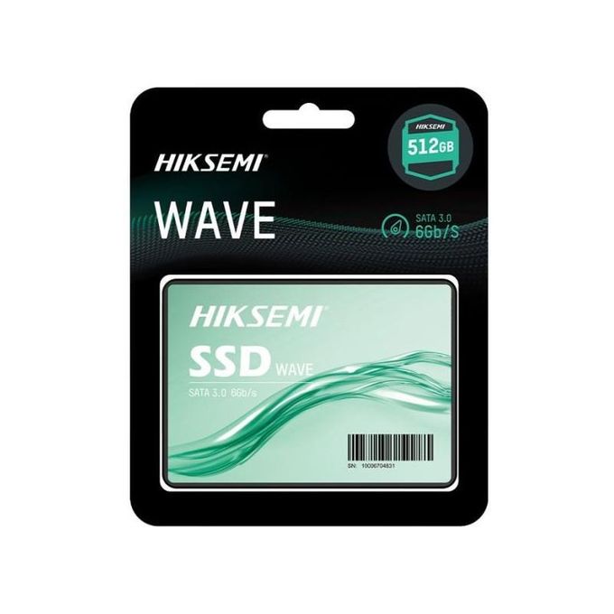 hiksemi Disque Dur SSD SATA 512GB WAVE 6GB/S