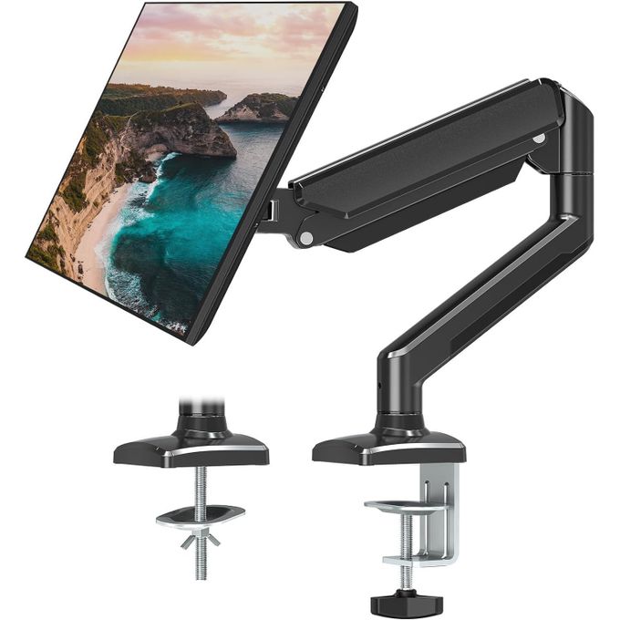 Support un Ecran -Robot -Pivotant – Noir