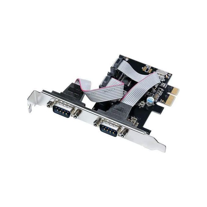 Carte PCI-E Serial 2 Port Card RS232 PCI Express