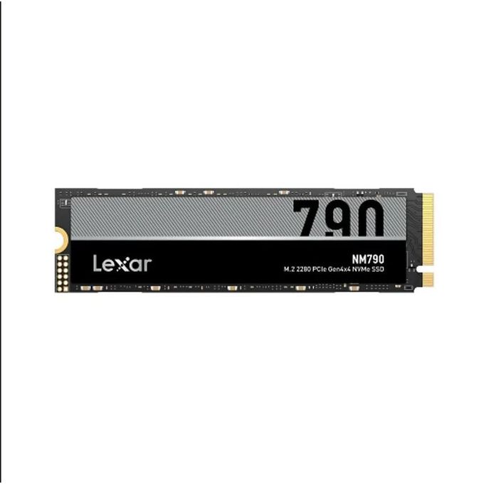 Lexar Disque Dur NM790 SSD interne 2To, M.2 2280 PCIe Gen4x4 NVMe 1.4 SSD, Jusqu’à 7400 Mo/s en lecture