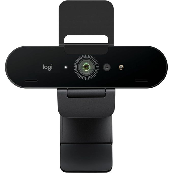 Logitech Webcam Logi BRIO 4K - Webcam Ultra HD 4K avec deux microphones omnidirectionnels - Windows Hello - HDR - Type C