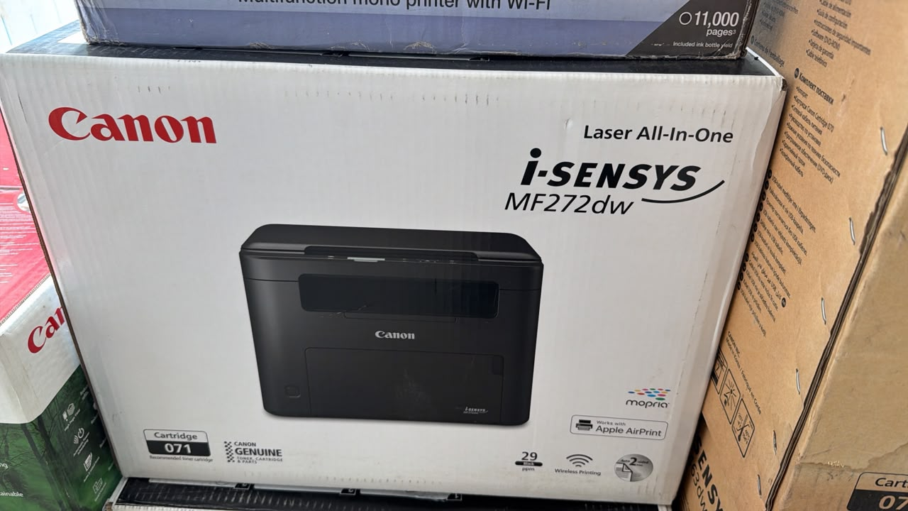 Canon i-SENSYS MF272dw - Imprimante Laser Multifonction Monochrome - Wi-Fi - Recto Verso