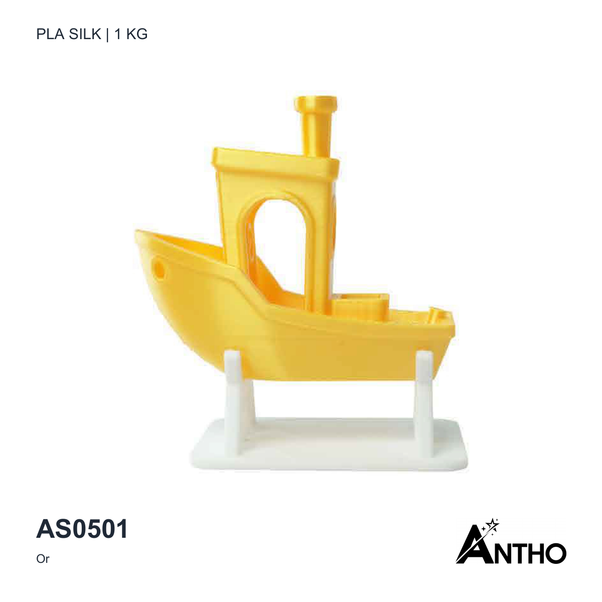 Filament ANTHO PLA Silk 1 kg - Or - AS0501