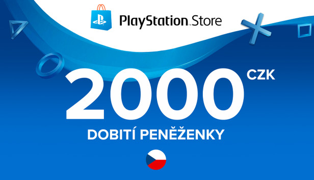 Carte cadeau PlayStation Store 2000 CZK