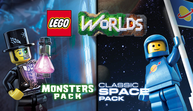 LEGO Worlds Classic Space Pack and Monsters Pack - XBOX One