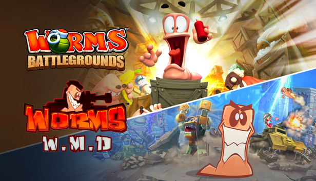 Worms Battlegrounds + Worms W.M.D - XBOX One