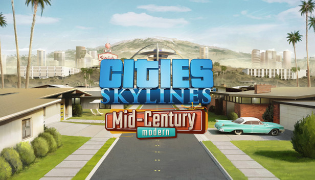 Cities: Skylines - Content Creator Pack: Mid-Century Modern - PC & Mac (Steam)