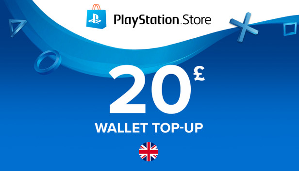 Carte cadeau PlayStation Store 20£