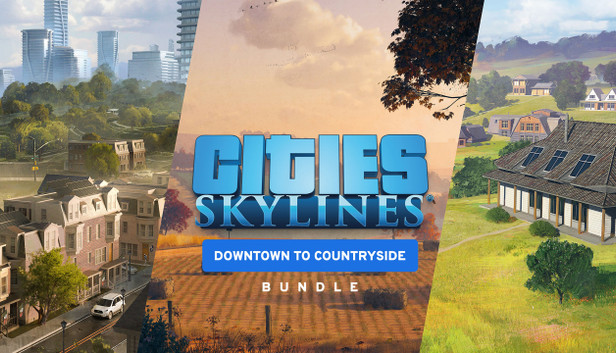 Cities: Skylines - Downtown to Countryside Bundle - PC (Steam)