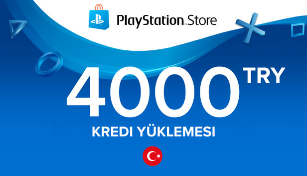 Carte cadeau PlayStation Store 4000 TRY
