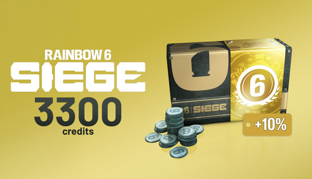 Tom Clancy's Rainbow Six Siege - 3 300 crédits R6 - XBOX One & XBOX Series X|S