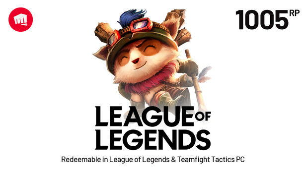 League of Legends - 1005 Riot Points