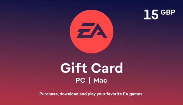 EA Carte Cadeau 15£ - PC & Mac (Electronic Arts)