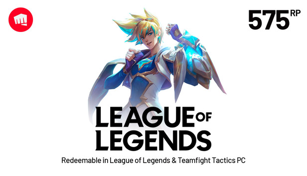 League of Legends 5 USD - 575 Riot Points