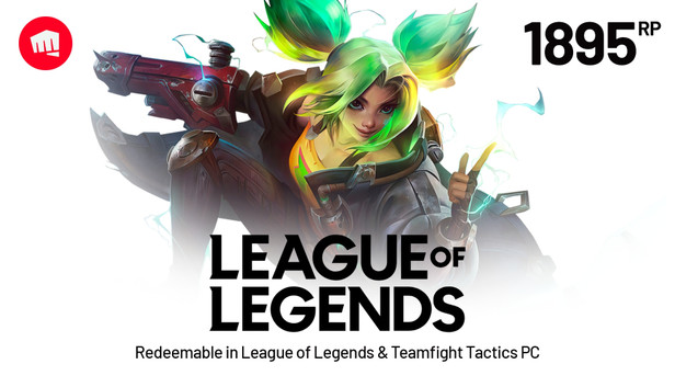 League of Legends 15 USD - 1895 Riot Points