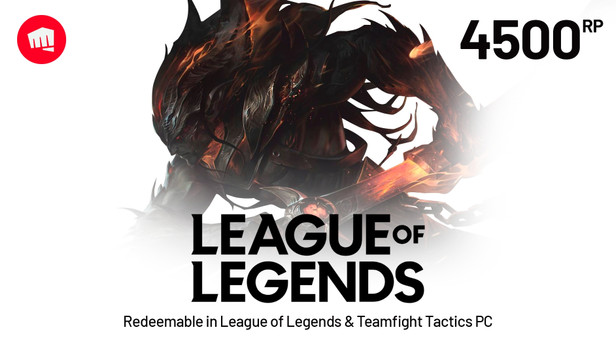 League of Legends 35 USD - 4500 Riot Points