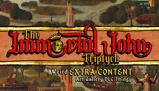 The Immortal John Triptych: Weird Extra Content Art Gallery - PC (Steam)