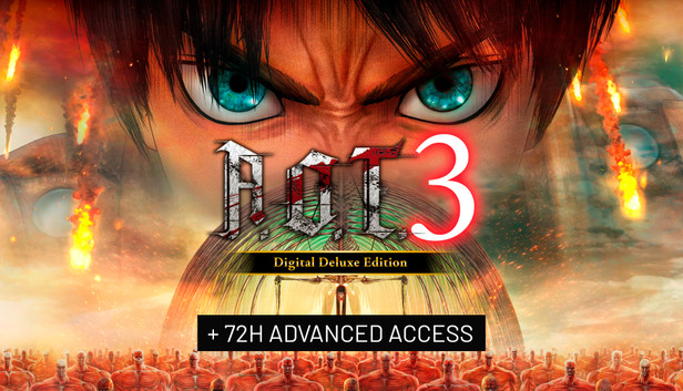 Attack on Titan 3 - A.O.T.3 Digital Deluxe Edition - PC (Steam)