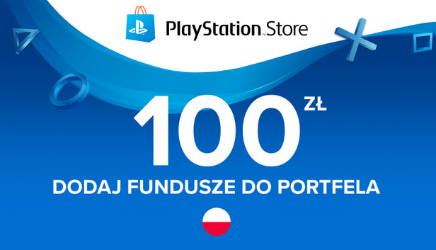 Carte cadeau PlayStation Store 100 PLN