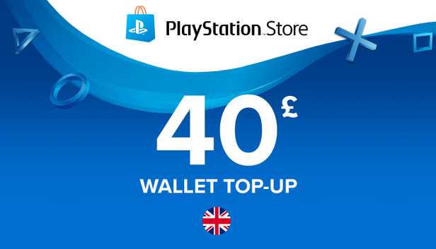 Carte cadeau PlayStation Store 40£