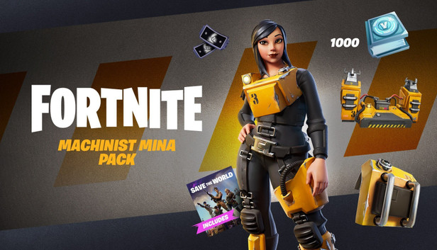Fortnite - Pack Mina la machiniste + 1000 V-Bucks - XBOX One & XBOX Series X|S