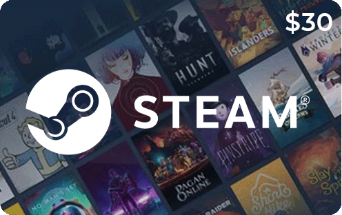 Carte Steam $30