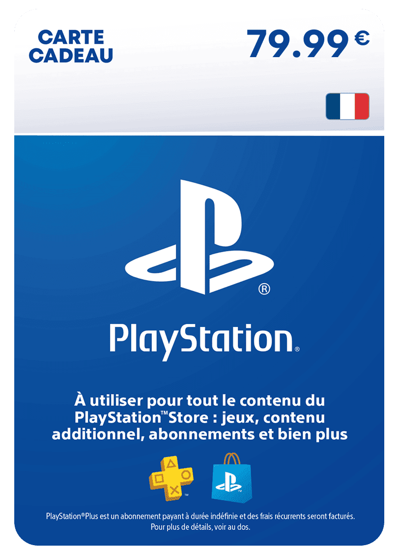 Carte PlayStation Store 79.90 CHF