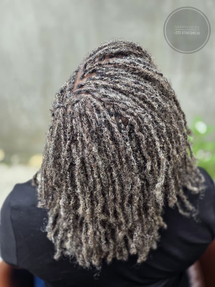 Micro locks couleur maman