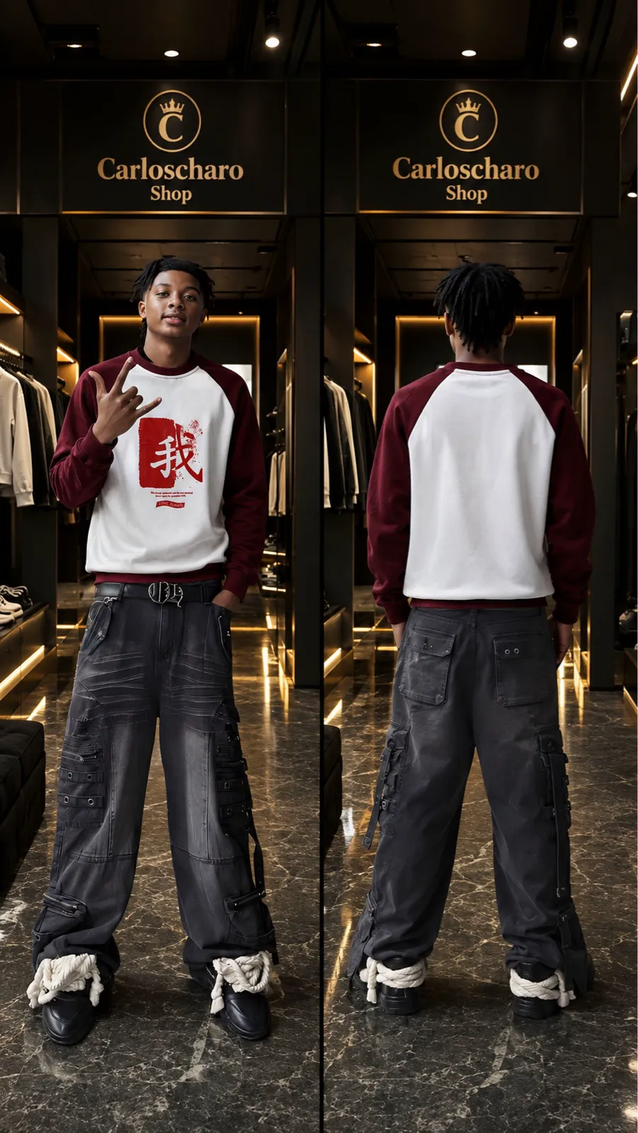 Pull-over streetwear