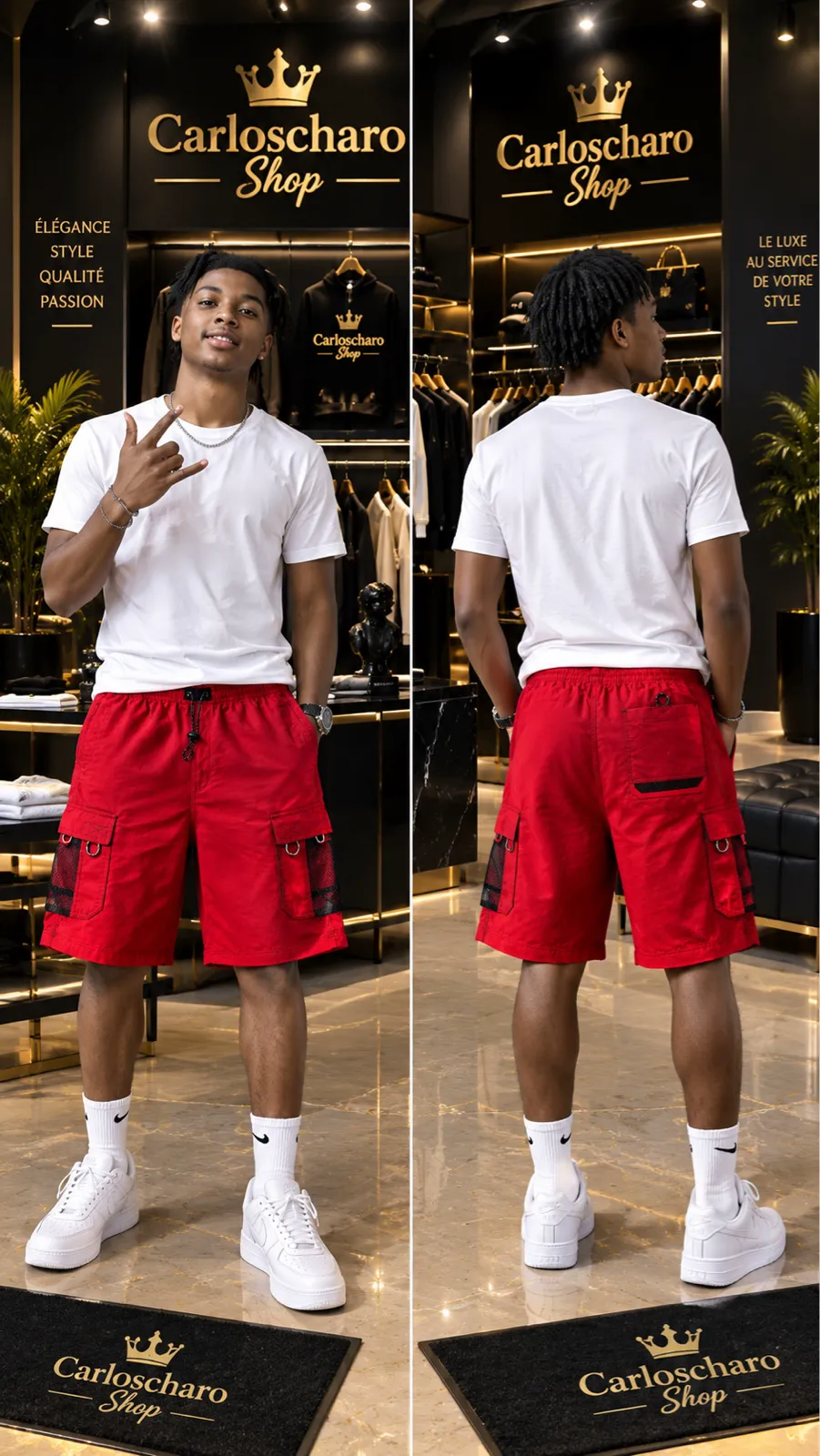 Short rouge