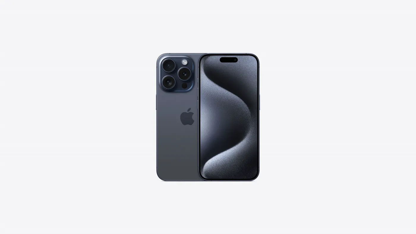 iPhone 15 Pro — Titane Bleu 256 Go