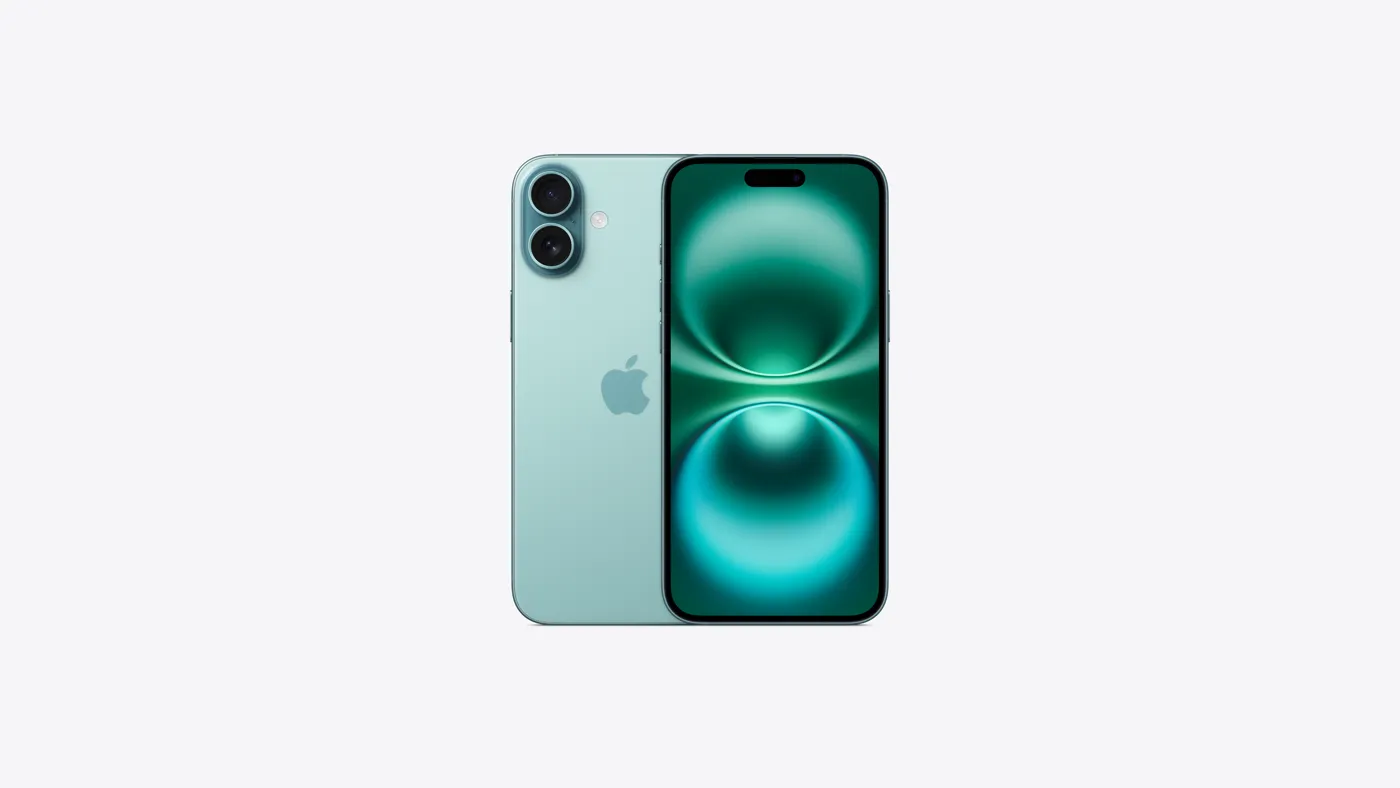 iPhone 16 Plus — Sarcelle 128 Go