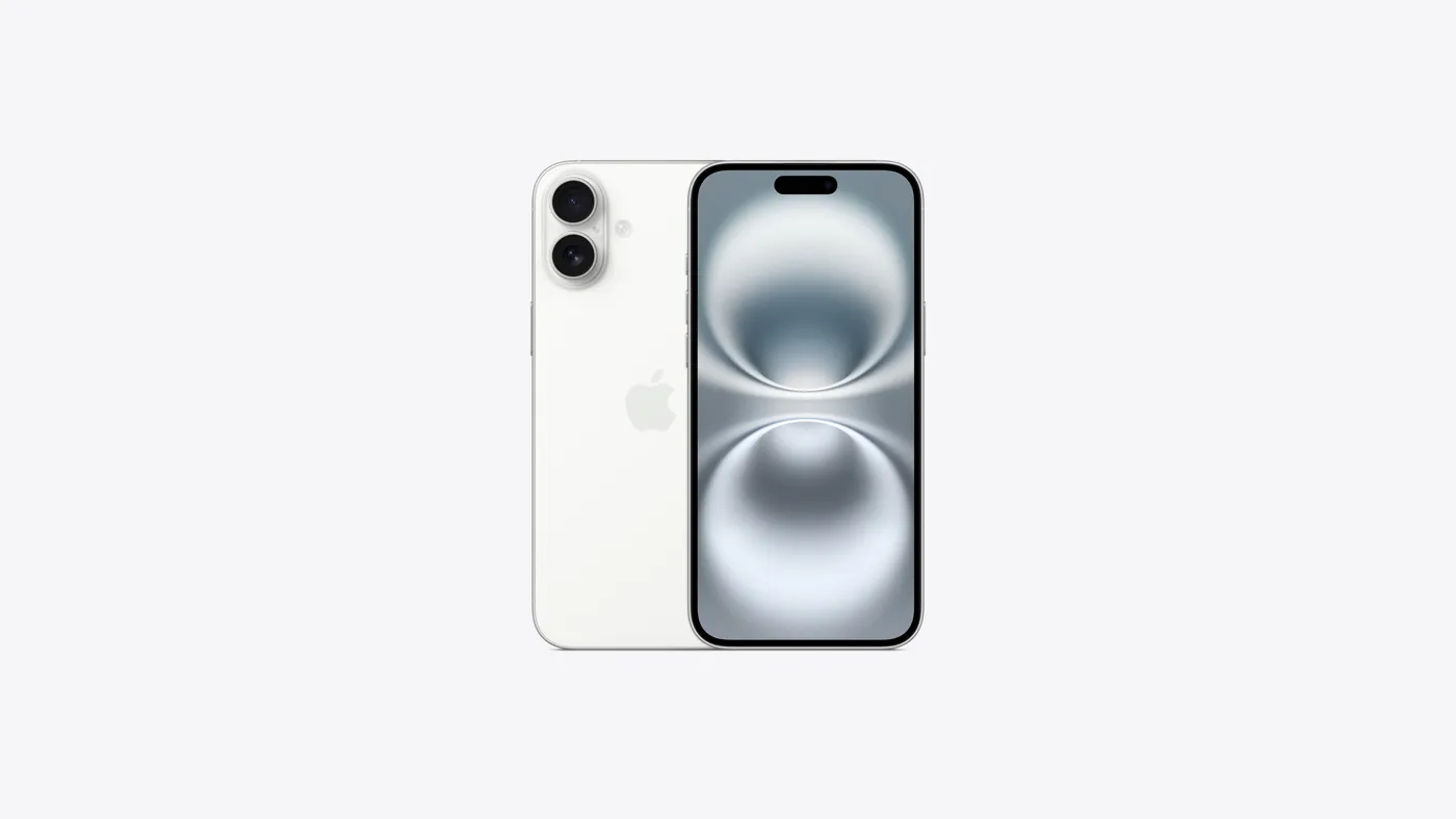 iPhone 16 Plus — Blanc 128 Go