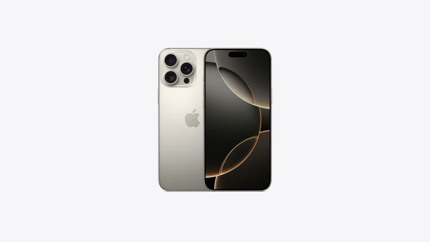 iPhone 16 Pro Max — Titane naturel 256 Go